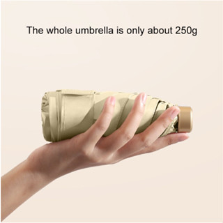 ร่มแคปซูล ร่มพกพาขนาดเล็ก กันน้ำกันแดด ร่มน้ำหนักเบา Capsule Umbrella ร่มพับ UPF/UV น่ารัก ขนาดเล็ก ร่มกันแดด พับเก็บได้