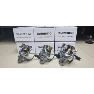 รอกตกปลาสปิน Shimano Nasci 2021 ของแท้ 100% มีประกัน ของพร้อมส่ง