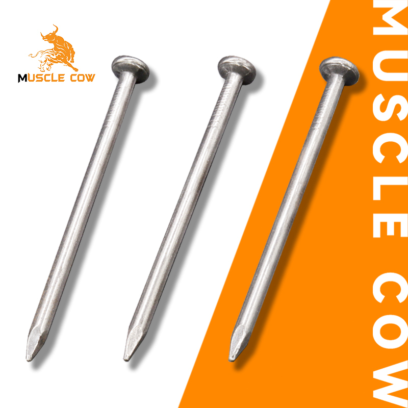 MUSCLE COW ตะปู ตะปูตอกไม้ ตะปูหัวเล็ก ตะปูเฟอร์นิเจอร์ ตะปูเข็ม (150g/1กล่อง)