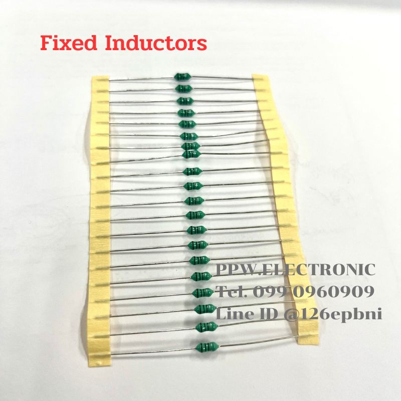 20 ชิ้น ตัวเหนี่ยวนำคงที่ Fixed Inductor 1uH 2.2uH 10uH 15uH 68uH 100uH 470uH 2.2mH 39mH ค่าความผิดพ