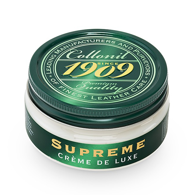 Collonil 1909 Supreme Creme De Luxe 100ml โคโลนิลครีมขัดเงาสำหรับรองเท้า/กระเป๋า สูตรพรีเมี่ยม 7 สี