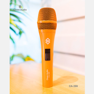 CLEAN AUDIO : CA-289 ORANGE Dynamic Microphone