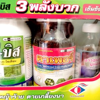 โพลี-บิส 3 พลังบวก โพลีบิส 3 พลังบวก กำจัดหญ้าร้าย ตายเกลี้ยงนา โพลีบีส