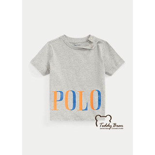 เสื่้อยืดเด็ก Ralph Lauren Logo Cotton Jersey Tee ของแท้