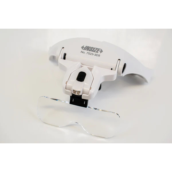 แว่นตาส่องขยาย(มีไฟLED) (Magnification Glasses) INSIZE รุ่น 7523-3D5 (กำลังขยาย 1X, 1.5X, 2X, 2.5X, 