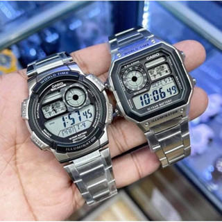 นาฬิกา Casio ของแท้ รุ่น AE-1000W / AE-1000WHD / AE-1200WH / AE-1200WHD / AE-1200WH-1 ประกันศูนย์ cmg 1 ปีเต็ม