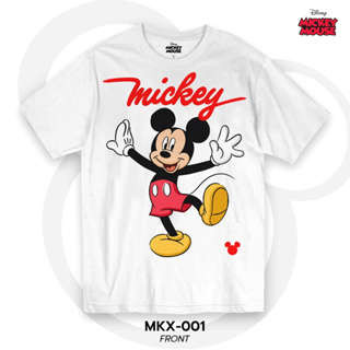 Power 7 Shop เสื้อยืดการ์ตูน มิกกี้เมาส์ ลิขสิทธ์แท้ DISNEY (MKX-001)