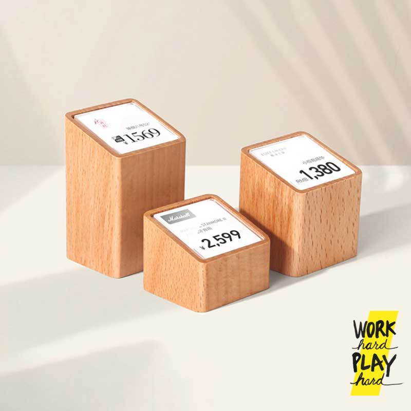 WHPH shop ป้ายราคา ป้ายราคาสินค้า ป้ายร้านกาแฟ สไตล์ MUJI minimal ป้ายราคาเครื่องประดับ ป้ายเสื้อผ้า