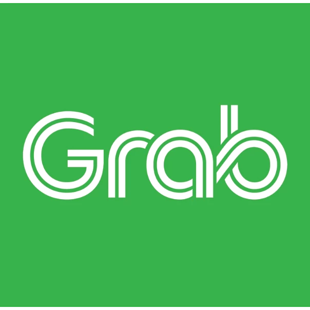 ป้ายไวนิลแกป แก๊ป แกร๊ป GRAB grab ขนาด 40*40 ซม.