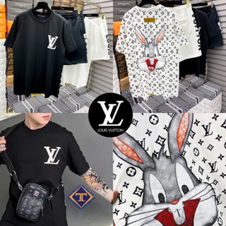 ชุดเซท Louis Vuitton Monogram Rabbit 🐰 Hiend 1:1 cotton 💯