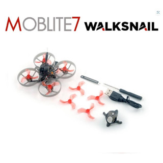 [ลำสำเร็จ] HappyModel Moblite7 Walksnail V2 1S 75มม.HD Brushless Whoop SuperbeeF4 Lite EX1002 KV20000 [ไม่รวมแว่น]