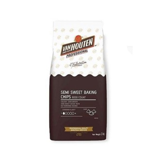 VAN HOUTEN semi sweet baking chips 1,000 g