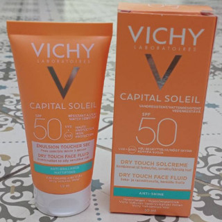 กันเเดด CAPITAL SOLEIL SPF50 50ML.DRY TOUCH SOLCREME exp2024