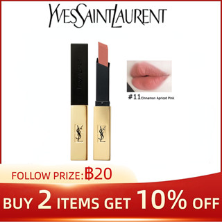 YSL Yves Saint Laurent ROUGE PUR COUTURE THE SLIM Lipstick Lip Glaze Lip Gloss #11#21