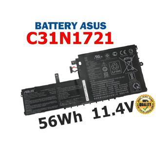 ASUS แบตเตอรี่ C31N1721 ของแท้ (สำหรับ VivoBook L406MA L406SA E406MA E406SA R420MA R420SA) ASUS Battery Notebook อัสซุส