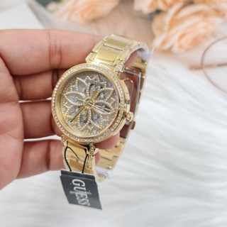 ★ New ของแท้ 100% Guess นาฬิกาข้อมือ สีทอง สวยมากๆ