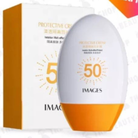 🔥พร้อมส่ง🔥CXC-Annilove -  ครีมกันแดด ผสมไพร์เมอร์ กันน้ำ กันเหงื่อ Images Anti-Aging Cream SPF50 PA+