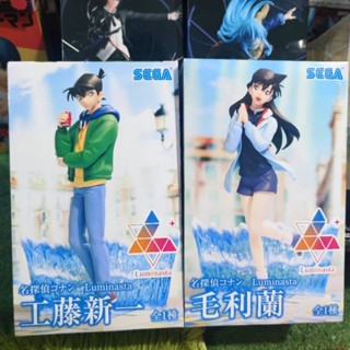 ลิขสิทธิ์แท้💯ชินอิจิ&amp;รัน:ยอดนักสืบจิ๋วโคนัน LUMINASTA:SHINICHI&amp;RAN DETECTIVE CONAN SEGA figure โมเดลฟิกเกอร์