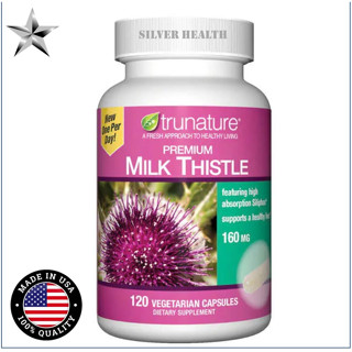 trunature Premium Milk Thistle 160 mg., 120 Vegetarian Capsules