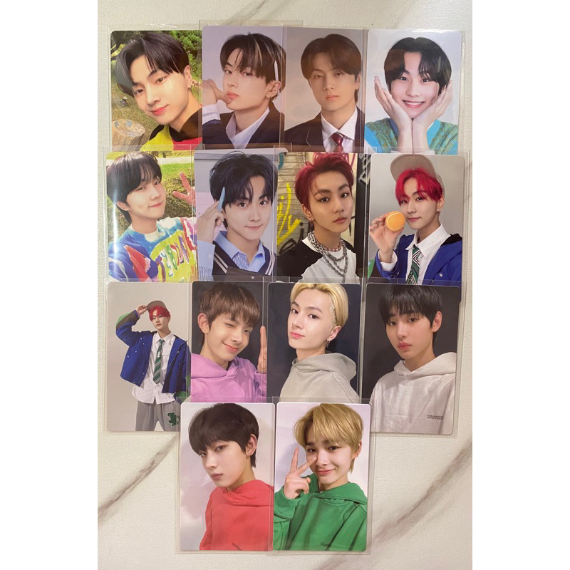 พร้อมส่ง การ์ดEnhypen Jungwon Heeseung Jay Jake Sunghoon Sunoo Niki การ์ดแท้จากอัลบั้ม การ์ดโปรเจ็คต