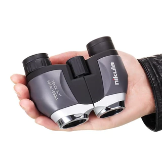 กล้องส่องทางไกล สองตา NIKULA 10X22 ส่องดูนก กล้องดูคอนเสิร์ตบัตรดอย Binocular
