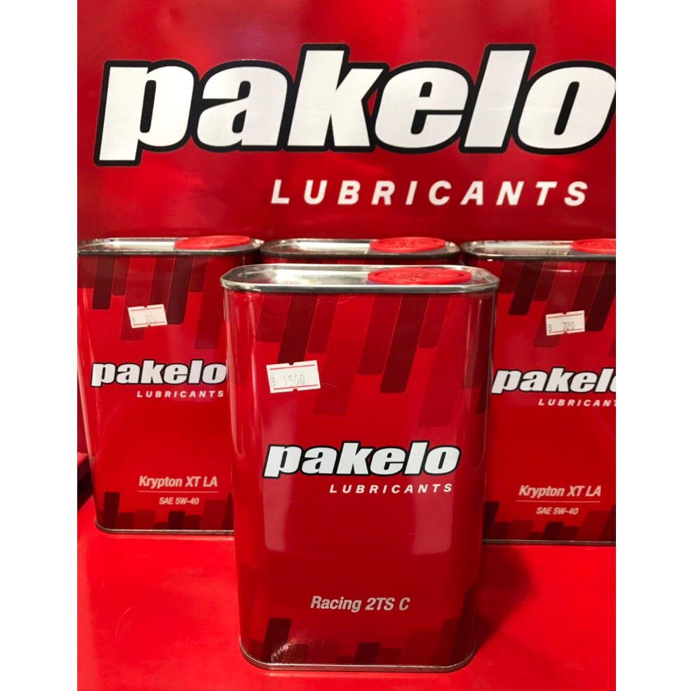 น้ำมัน 2T Pakelo (1ลิตร) ✅น้ำมันออโตลูป หัวเชื้อปากิโล่ น้ำมันผสม 2T อิตาลีของแท้💯