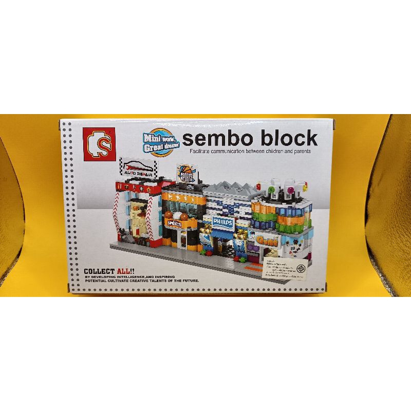 LEGO sembo block ตัวต่อเสริมสร้างจินตนาการ เลโก้ใหม่!