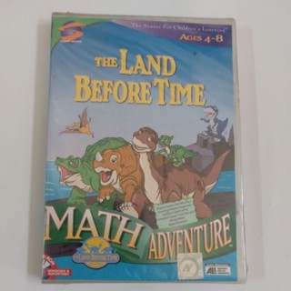 เกมส์เพื่อการศึกษา PC The Land Before Time  Math Adventure แผ่นแท้ สินค้ามือ1 เหมาะสำหรับสะสม