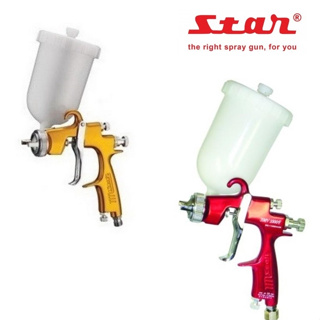 ปืน/กาพ่นสีแบบถ้วยข้าง Star SMV1000F-132G V3 PRO 1000 Side Mount Gravity Spray Gun 1.3MM, 1.2MM