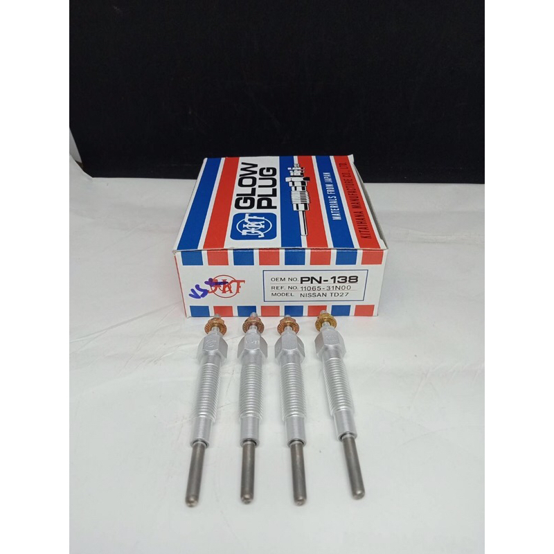 หัวเผา นิสสัน NISSAN BIG B FRONTIER. TD27. TURBO. JKT PN 138. เกลียว  10  มิล  เกลียว  8  มิล  แกน  