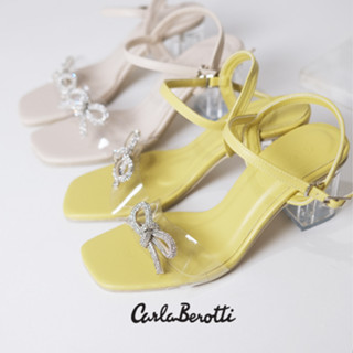 CARLABEROTTI รองเท้าส้นแก้ว WP31