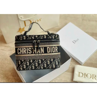 DIOR TRAVEL VANITY OBILQUE BEAUTY BAG