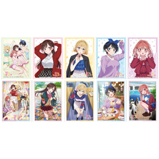 เศษสลีฟ Bushiroad Sleeve Kanojo, Okarishimasu : Chizuru Mizuhara, Mami Nanami, Sumi Sakurasawa, Ruka Sarashina