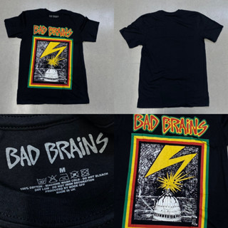 เสื้อวง bad brains ของแท้ 100%