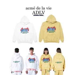 ✨🇰🇷ADLV✨🇰🇷 ✨⚡️ [아크메드라비] FIRE LOGO HOODIE ⚡️✨