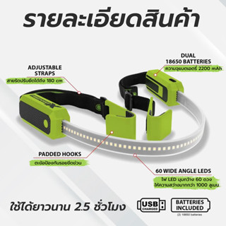 (พร้อมส่ง)👍 ไฟฉายฉุกเฉิน ไฟฉายพกพา ไฟแขวน LED โคมไฟแขวนติดกระโปรงรถยนต์ ซ่อมรถ ยืดยาว180CM มัลติฟังก์ชั่นแบบพกพา