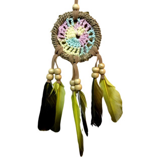 Dream catcher size 6 cm. (เครื่องรางดักความฝัน) DC614