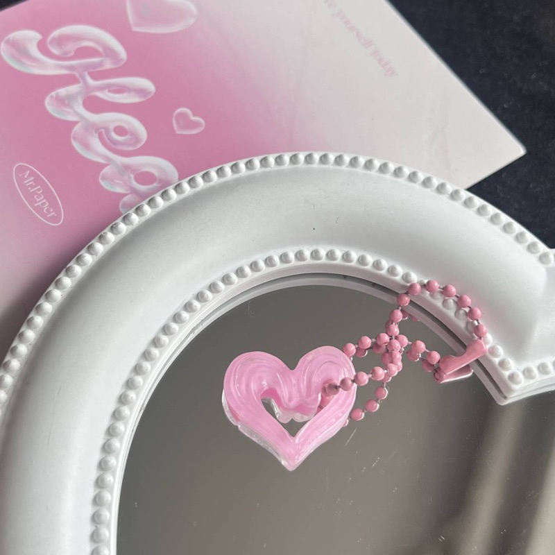 พร้อมส่ง💓 พวงกุญแจเจลลี่รุปหัวใจสามมิติ สไตล์ใหม่ พวงกุญแจ - รูปที่ 4