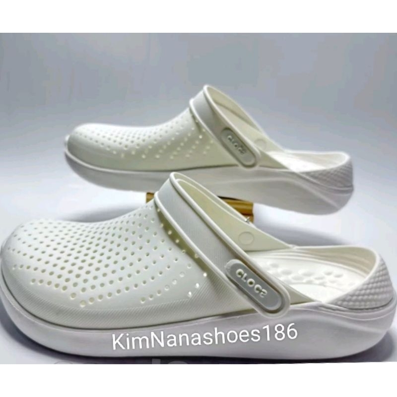 Crocs Lite Ride Clog รองเท้าครอส Crocs นิ่น เบา สวยราค่าถูก ผลิตจากยางอย่างดีนิ่มเบาสินค้าเข้าใหม่36---46