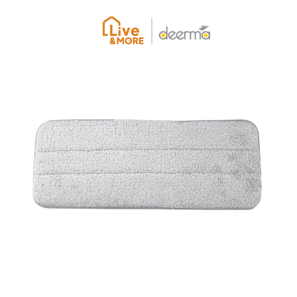 [ของแท้ ประกันศูนย์ไทย] Deerma ผ้าถูพื้น สำหรับไม้ถูพื้น เดียร์มาร์ DEM-TB900 Replace Mop Cloth Rags
