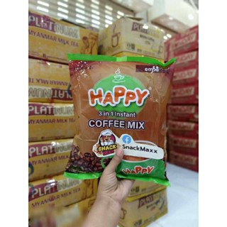 ชานมยอดฮิต ชานมไข่มุก ชานมพม่าHappy Tea Mix