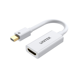 Unitek รุ่น Y-6331 รองรับความละเอียดสูงสุดถึง 4K 30Hz อแดปเตอร์ Mini DisplayPort to HDMI 1.4  สินค้ารับประกัน 2 ปี