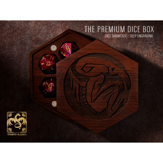 The Cthulhu Dice Box | Premium DnD Dice Box | D&amp;D Dice Box | Dice Vault | Dice Storage Tray for MTG RPG Gaming