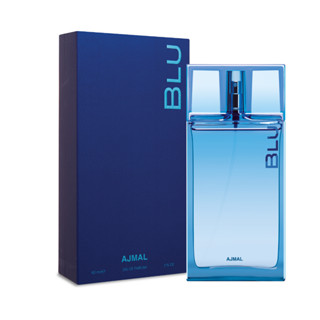 (พร้อมส่ง ) น้ำหอม AJMAL BLU FOR HIM-90 ML  ต้อนรับฤดูร้อนสุดคลาสสิก กลิ่นสะอาดสดชื่น ป้ายไทย สคบ.