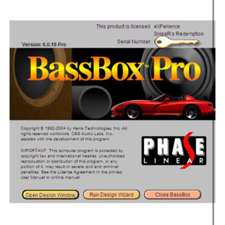 BassBox 6 Pro Software CD-ROM