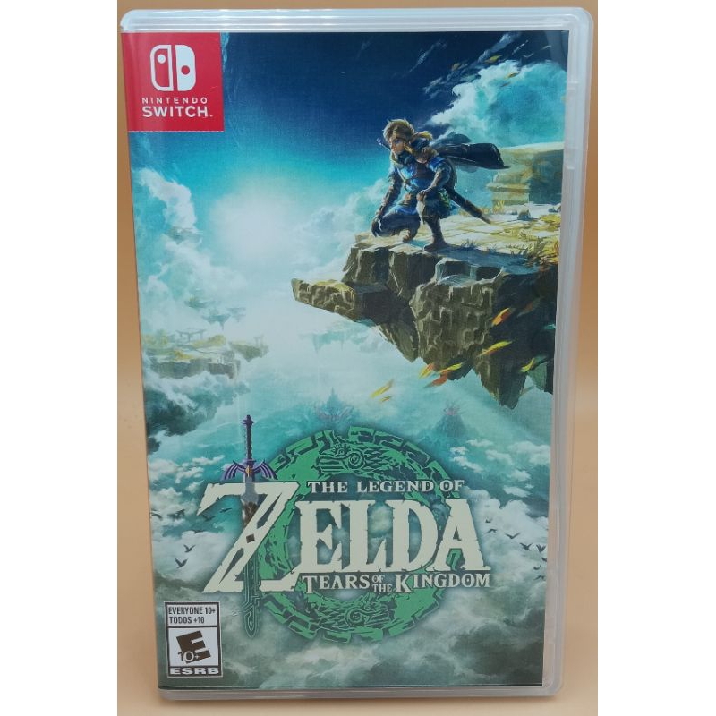 เกม Nintendo Switch : The Legend of Zelda Tears of the Kingdom ภาษาอังกฤษ สภาพดี #Nintendo Switch #game