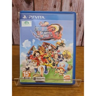 แผ่นเกม PS Vita เกม Onepiece Unlimited World