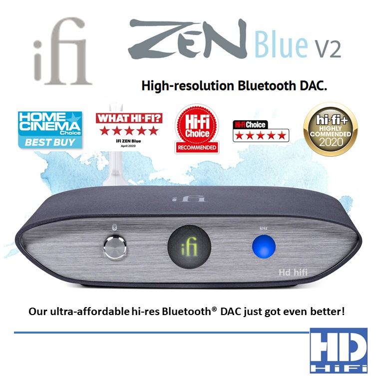 iFi Zen Blue V2 high-resolution Bluetooth DAC