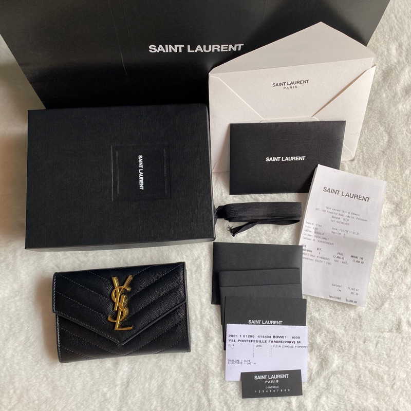 [ขายแล้ว] Ysl cardholder Y21 แท้100%