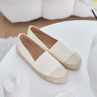 Minx รุ่น chloe leather extra soft สี ivory พื้นนุ่ม